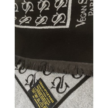 Châle Maitri – Vegan Style Paris - Noir/Gris