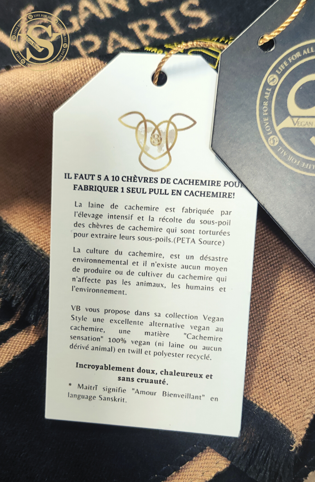 Châle Maitri – Vegan Style Paris