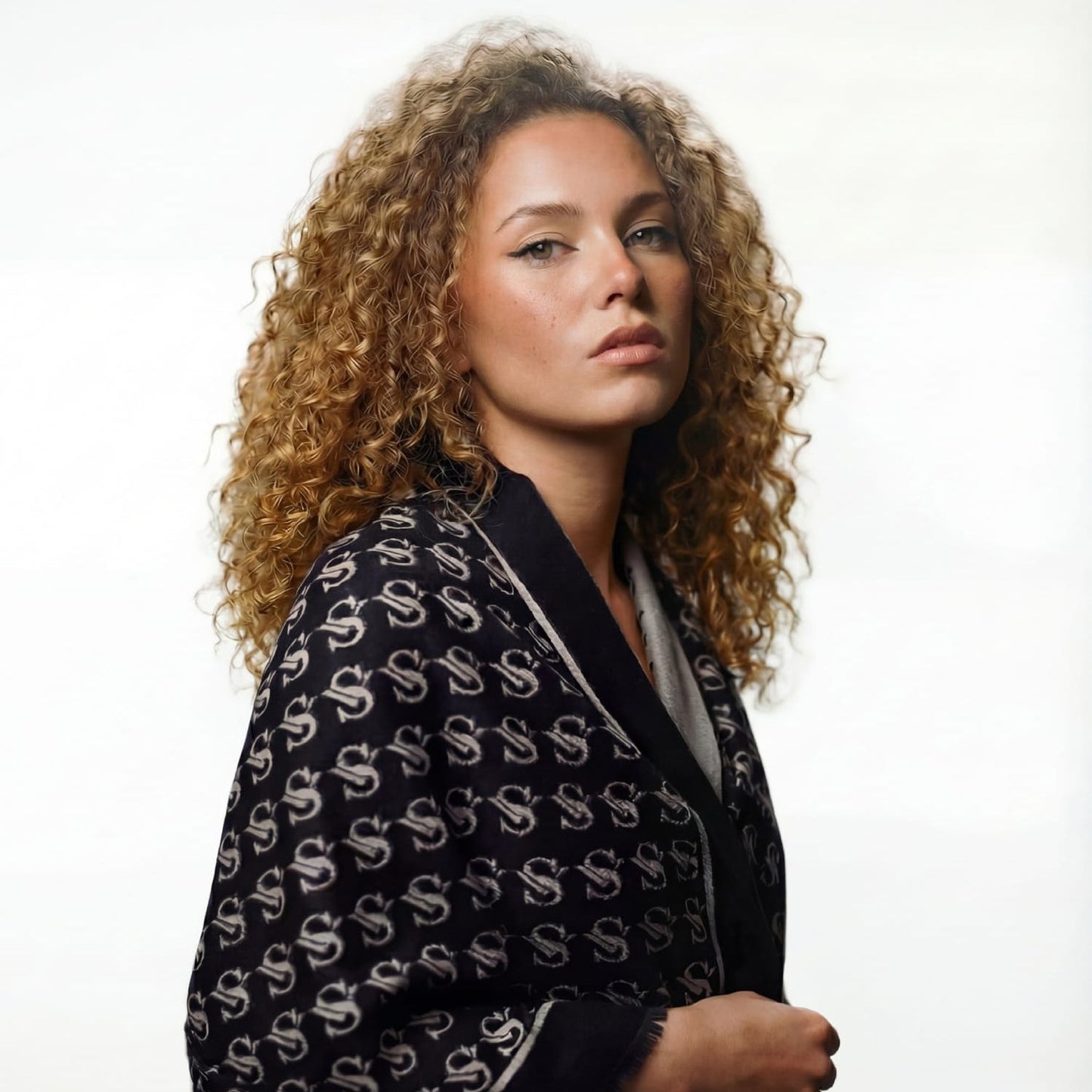 Châle Maitri – Vegan Style Paris - Noir/Gris